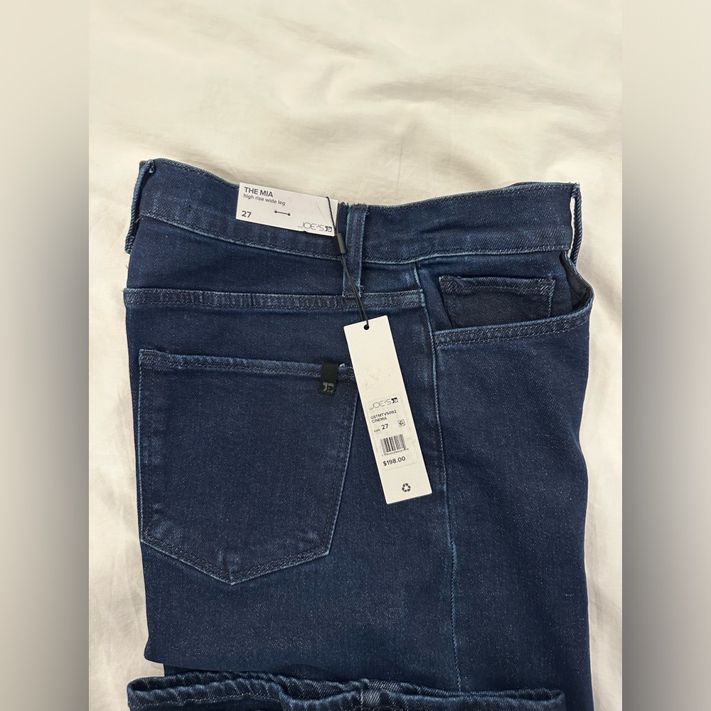 Joe’s Jeans: The Mia high waisted wide leg jeans